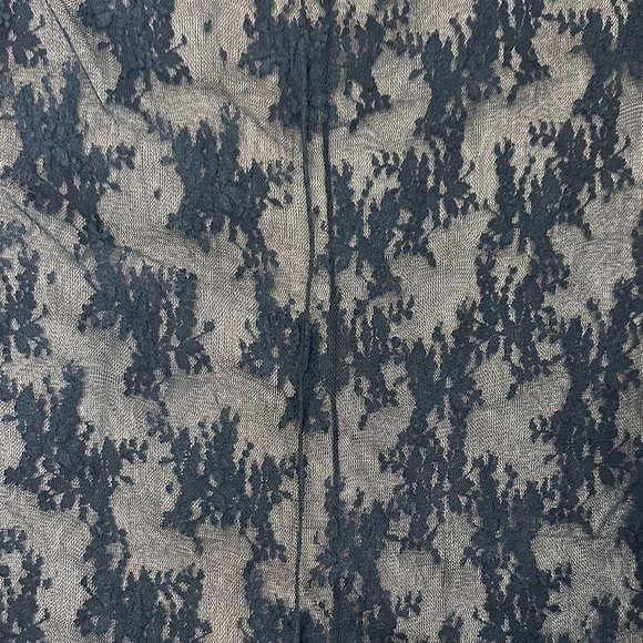 Ultra Flirt size Large new with tags Black sheer lace top - Picture 3 of 5